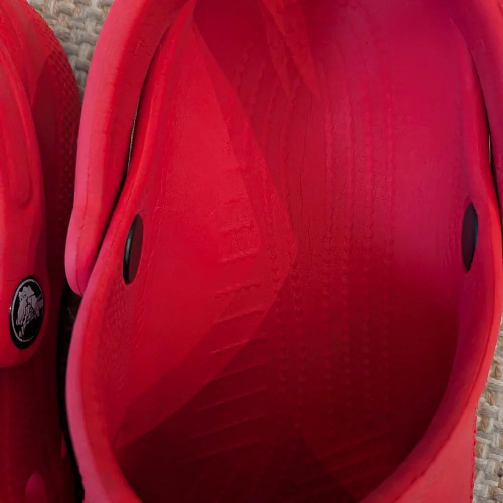 CROCS Kids Vibrant Red Water Shoes
